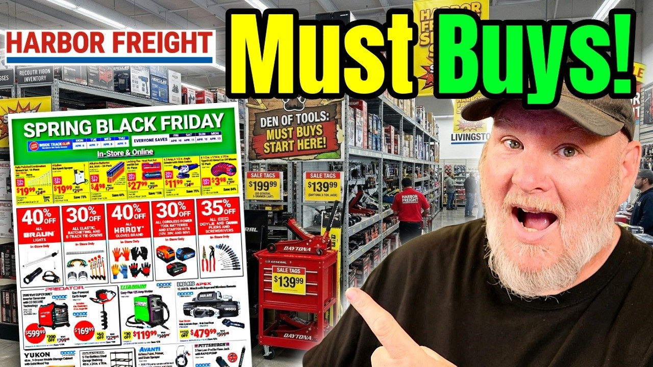 The Best Deals at Harbor Freight This Spring Black Friday