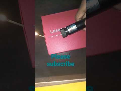 Y-F laser pointer 303 vs Matches stick#shorts #viralshorts