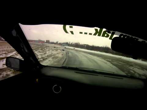 Paweł Ferdek/Mervin - Mitsubishi Lancer Evo VIII - WLTA 2012 I runda - przejazd 2. - 18.02.2012 r.