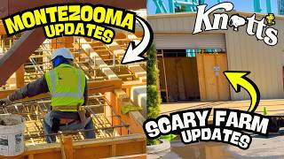 NEW! Knott's Berry Farm 2026 Park Updates | MonteZOOMa & Scary Farm Progress, Boysenberry Festival
