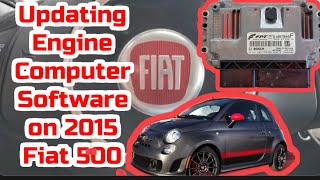Updating Engine Computer Software on 2015 Fiat 500 EASY Step-by-Step Guide