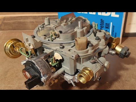 Rochester Quadrajet Rebuild - 1986 GMC M4MED