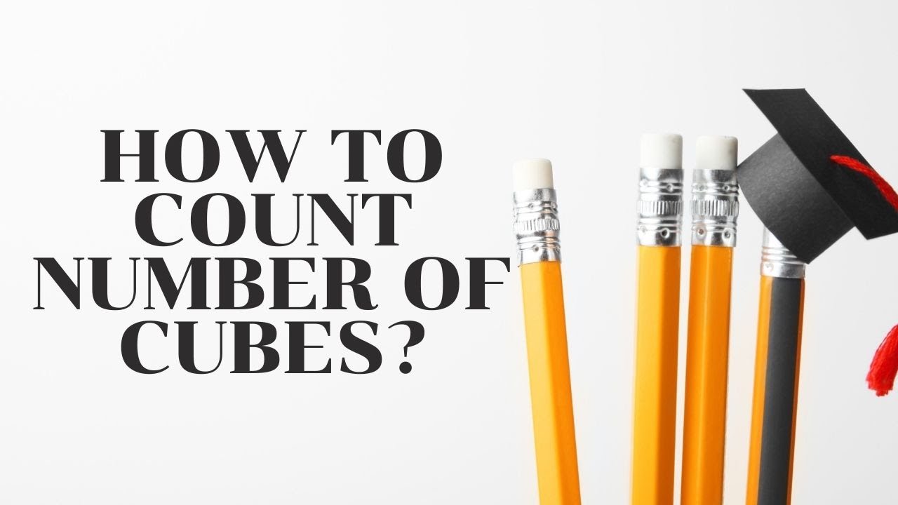 How to count Number of Cubes? #Shorts