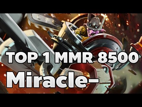 TOP 1 MMR 8500 Timbersaw by Miracle- Ranked Match - Dota 2 RedArchon