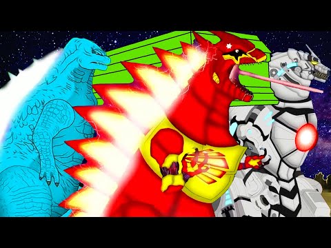 Shin Godzilla vs Mecha Godzilla and  Godzilla - Coffin Dance Meme Cover