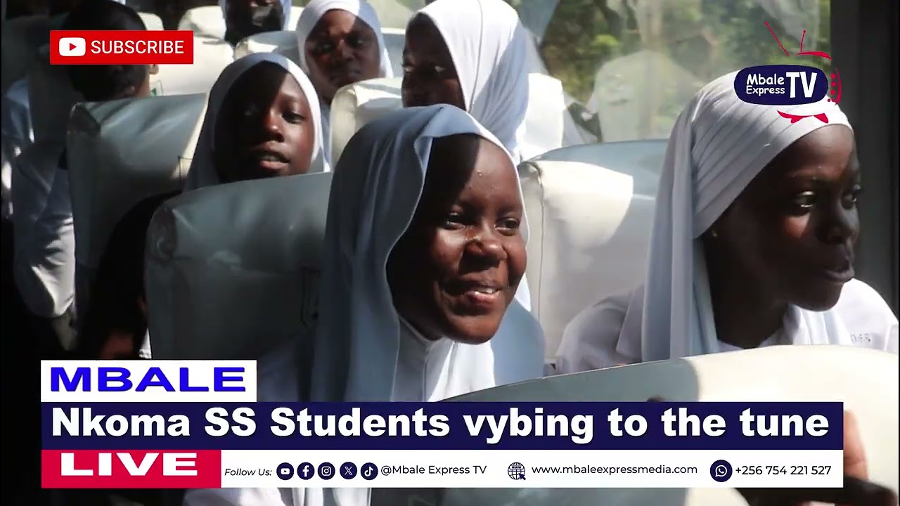 Nkoma SS students vybing to the tune 