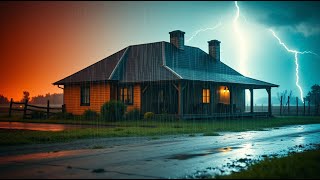 ⚡Ultimate Thunderstorm for Deep Sleep 🌧️ Relaxing Rain Sounds No Talking