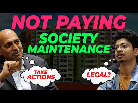 What to do If Society Members DON'T PAY Maintenance? @mahasewa01