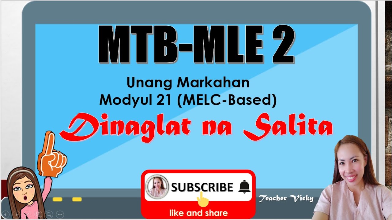 DINAGLAT NA SALITA | PAGDADAGLAT