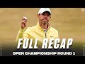 150th Open Championship: Cameron Young (-8) Leads After RD 1, Rory Mcilroy 2 Shots Back I FULL RECAP