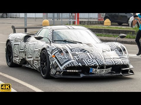 PAGANI HUAYRA SUCCESSOR TESTING ON THE ROAD | 2019 4K