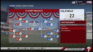MLB® The Show™ 19 PS4 MLB Playoffs Bracket World Series