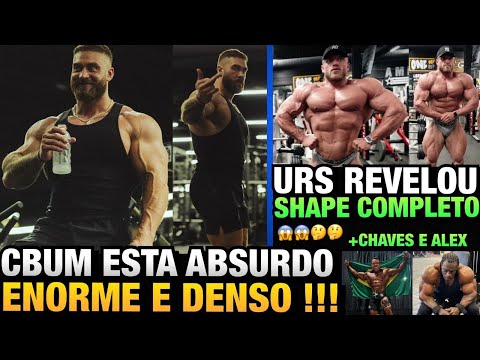 CBUM ESTÁ ABSURDO: ELE NUNCA FICOU TÃO GRANDE FALTANDO TANTO TEMPO PARA O OLYMPIA