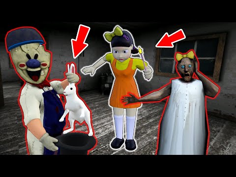 Squid Game vs Granny vs Mage's Magic Box - funny horror school animation (p.57)