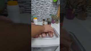 שוקיים בנינג'ה ישירות המקפיא - איך להכין שוקיים קפואים בנינג'ה גריל  #keto #ninjagrill #נינגה #קיטו
