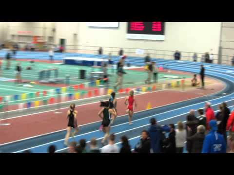 MIAA D2 Indoor Track Championships 2014 Girls 300m Seeded Heat