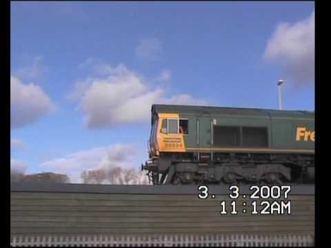 Freightliner 66604 at Arbroath