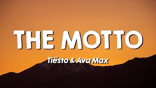 Tiësto & Ava Max - The Motto (Official Music Video)