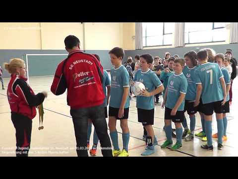 D-Jugend: VfB Auerbach II beim Hallenturnier der SG Neustadt - Siegerehrung