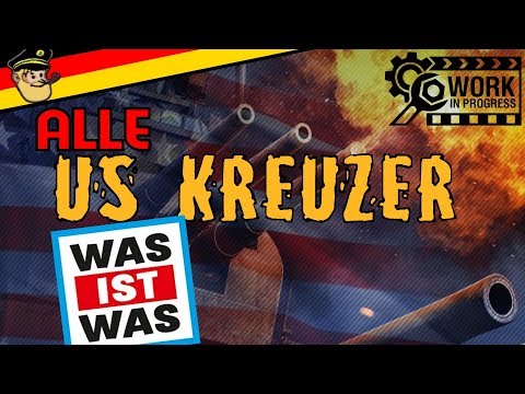 Alle neuen US KREUZER - World of Warships
