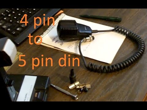 Rewiring a Cobra Mic to Work with a Realistic Radio