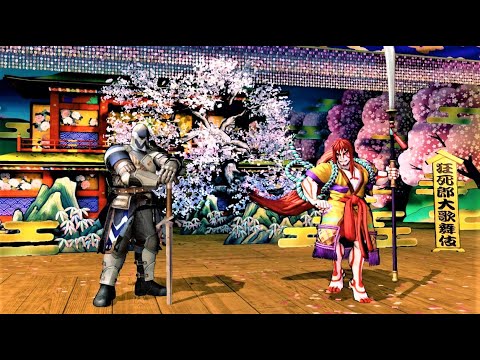 Warden For Honor vs Kyoshiro Senryo (Hardest AI) - SAMURAI SHODOWN
