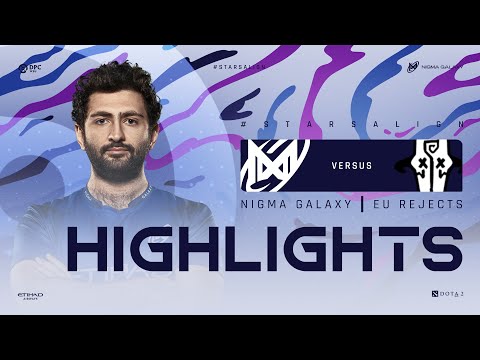 Nigma Galaxy DPC Highlights Vs EU Rejects