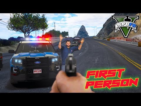 GTA 5 LSPDFR - First Person Highway Patrol