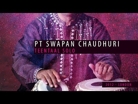 Pt. Swapan Chaudhuri Teental Tabla Solo London