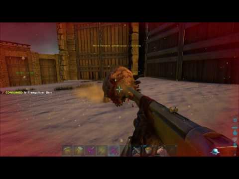 How to knock out a Doedicurus SUPER EASY OMG! - Ark Ragnarok