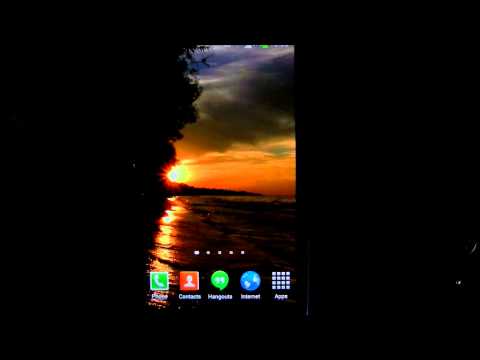 Sunset Ocean Live Wallpaper 4 Video