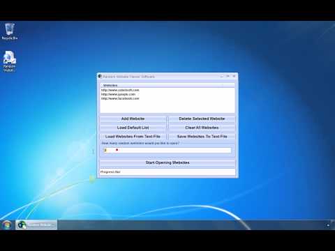 Random Website Viewer Software