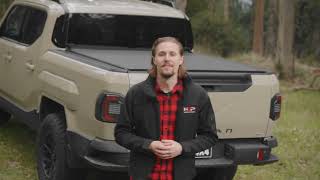 HSP Roll Mate Hard Roll-Up Tonneau Cover for the Kia Tasman | Full Product Walkthrough