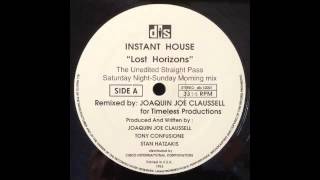 INSTANT HOUSE - Lost Track