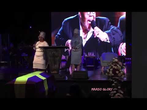 Ellen allen share a powerful word at husband funeral