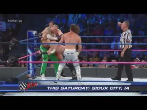 SmackDown Live | Dolph Ziggler, Heath Slater & Rhyno vs. The Miz & The Spirit Squad