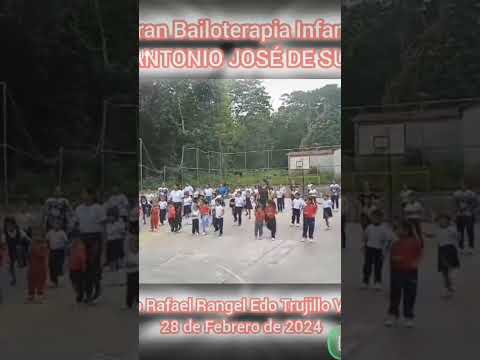 Actividad Recreativa de la E.B ANTONIO JOSÉ DE SUCRE MUNICIPIO RAFAEL RANGEL EDO TRUJILLO VENEZUELA