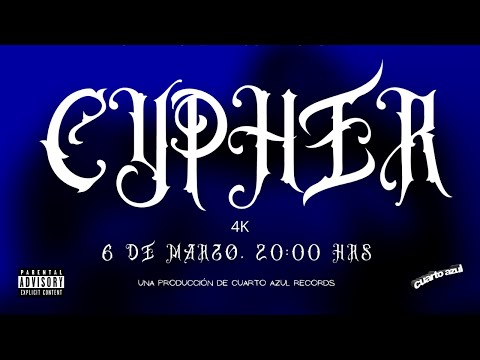 Cypher 4K | Fosil, Larrx GR, J.P., Sam Luna, Ivan Tonathiu, Dams, Dark Soul | Cuarto Azul Records