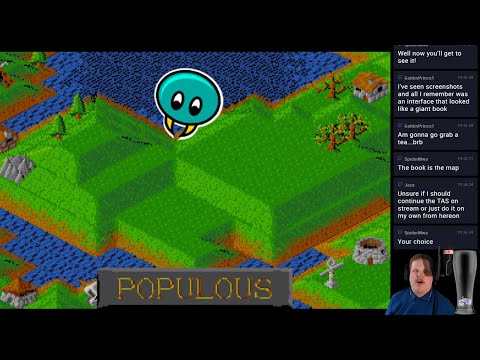Populous (Amiga) | I AM A GOD, FEAR ME AND OBEY