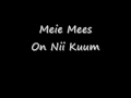 Meie Mees - On Nii Kuum 