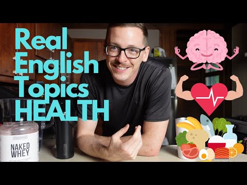 Learn Real Life English with My Health Routine 🧘‍♂️ | Comprehensible Input