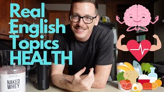 Learn Real Life English with My Health Routine 🧘‍♂️ | Comprehensible Input