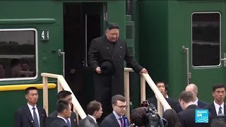 North Korean leader arrives in Russia for talks