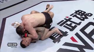 金腰带之争！中国硬汉对战巴西纹身男，拳拳到肉十分精彩！