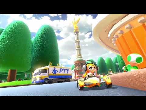 Mario Kart 8 Deluxe - Tour's Berlin Byways - Kirby Airride's Checkered Knights Music