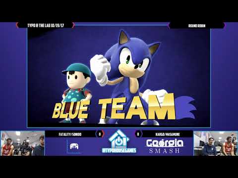 Typo @ The Lab 10/19/17 - Fatality/Sonido vs Kargo/Masamune - Smash 4 Doubles Round Robin