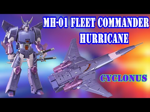 MH-01 FLEET COMMANDER HURRICANE (CYCLONUS) SÉQUENCE DE TRANSFORMATION (VF)