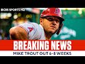 Mike Trout out 6-8 weeks with calf strain [Impact on Angels, Shohei Ohtani] | CBS Sports HQ