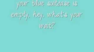 Blue Suitcase by Erin McCarley (Lyrics)