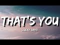 Lucky Daye - That's You (Lyrics)